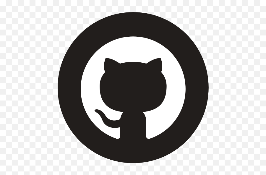 Cat Ubercons Github Socialpack Icon - Cat Social Media Icon Png,Cat Icon Set