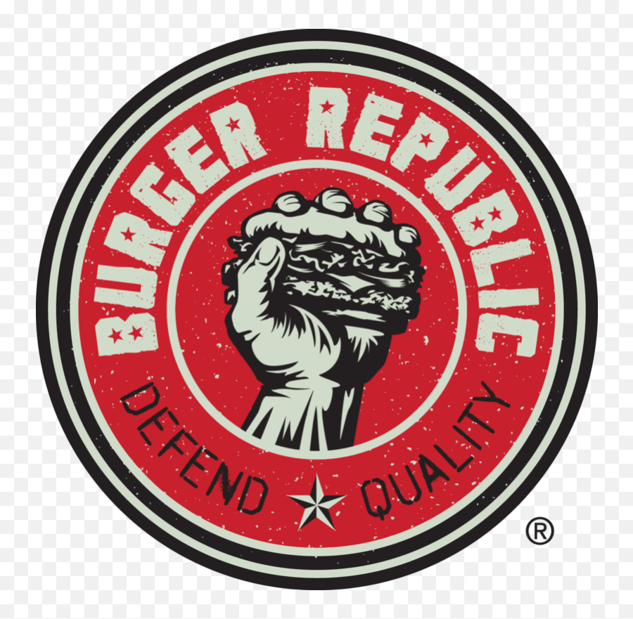 Burger Logo Png - Burger Republic Burger Republic Logo Buffalo Brothers Logo,Burger Logos