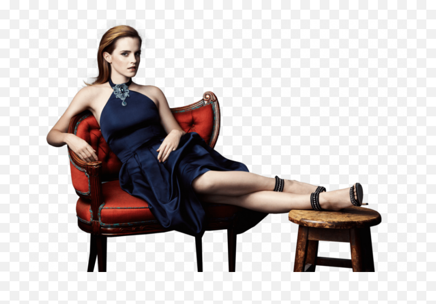 Emma Watson Sitting - Emma Watson Sitting Png,Emma Watson Icon