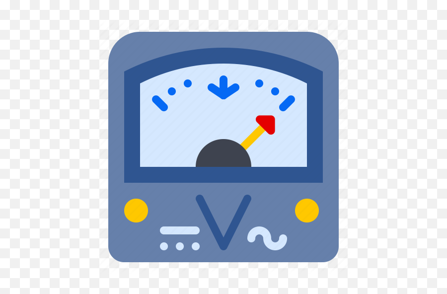 Ac Meter Power Volt Voltage Icon - Smart Device Png,Ac Power Icon