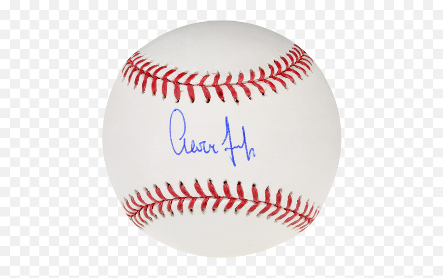 Aaron Judge Autographed Mlb Baseball - Fanatics Aaron Judge Signed Baseball Png,Aaron Judge Png