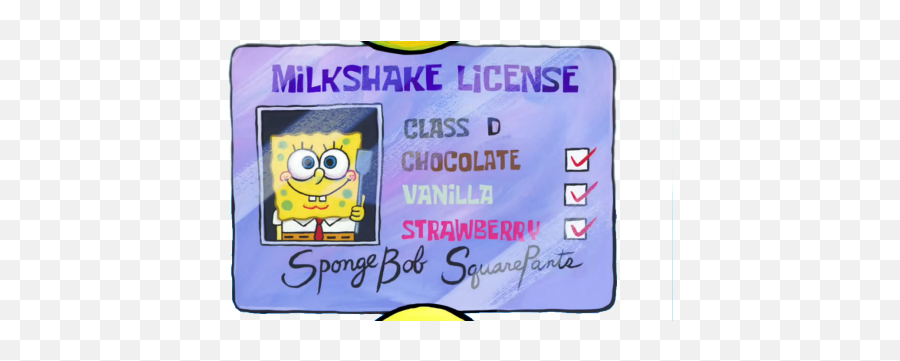 Spongebob Squarepants Nickelodeon Nick Milkshake - Spongebob Png,Sponge Png