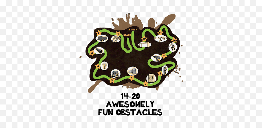 Your First Mud Run - Language Png,Obstacles Icon