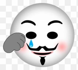 Download Anonymous Emoji Mask Emojis Emoticon - Png