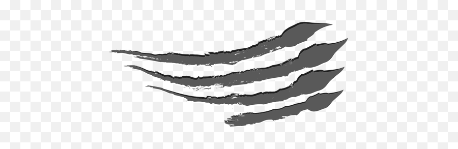 Scratch Claw Monochrome - Transparent Png Garras Png,Tiger Claw Icon