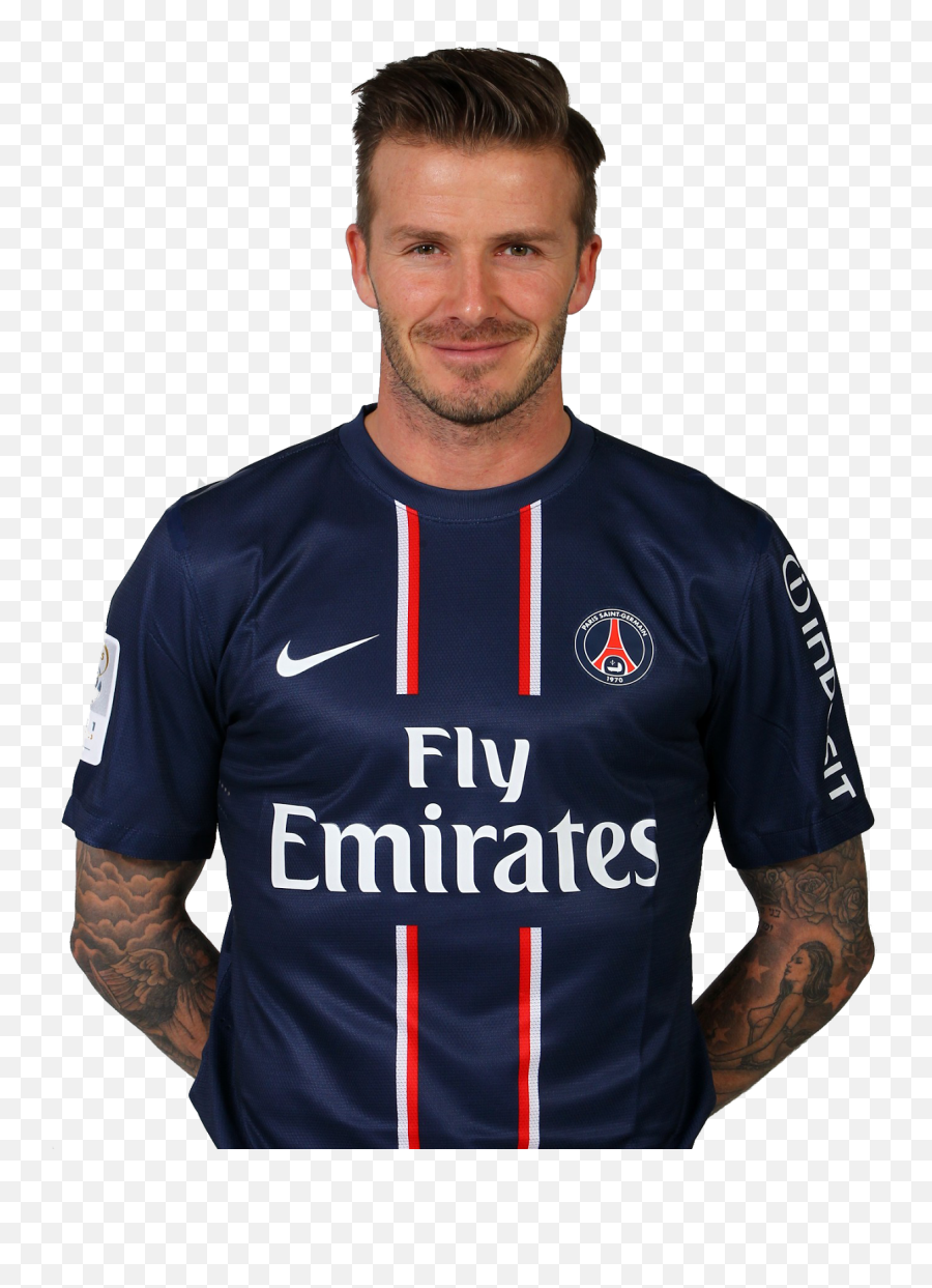 Beckham Png - David Beckham Psg Shirt,David Beckham Icon