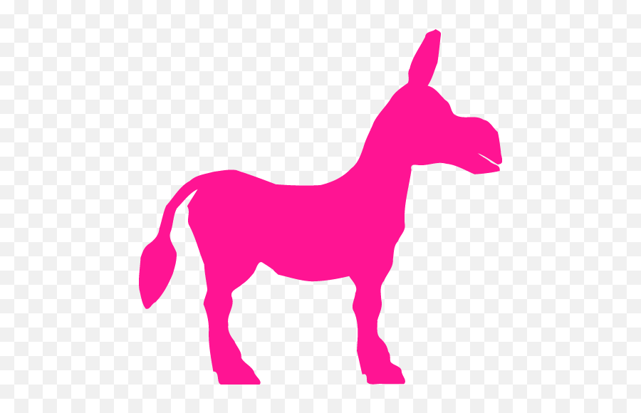 Deep Pink Donkey Icon - Free Deep Pink Animal Icons Green Donkey Png,Download Icon Folder Keren