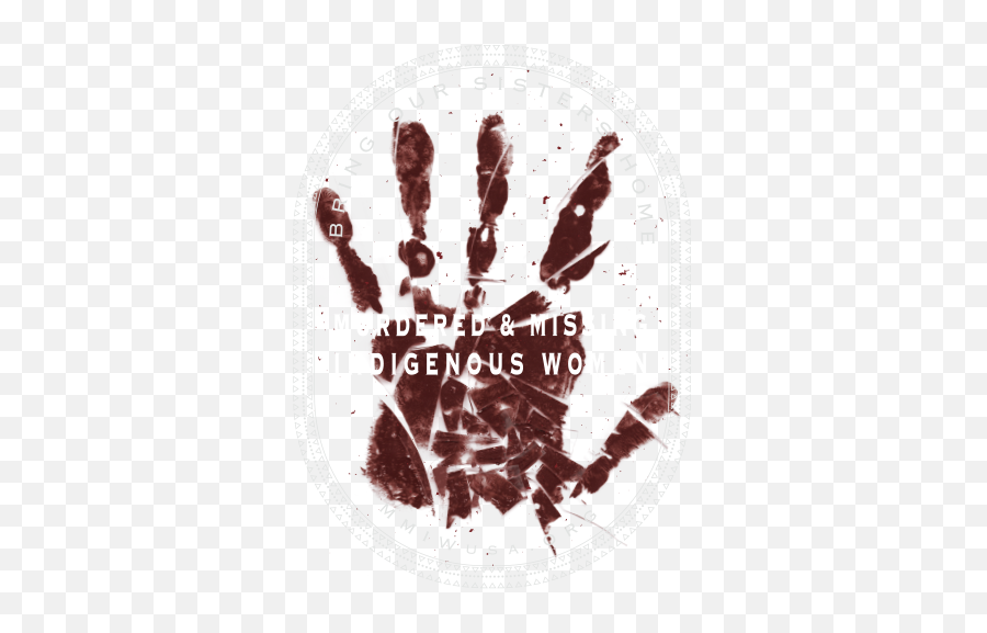 Handprint Bandana Sticker U2013 Mmiwusa Store Png Icon