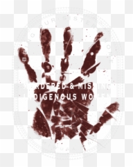 Handprint Bandana Sticker U2013 Mmiwusa Store Png