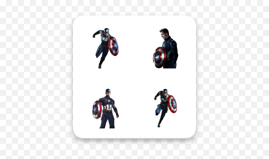 Download Captain America Wastickerapp Apk Free - Captain America Png,Captain Marvel Icon