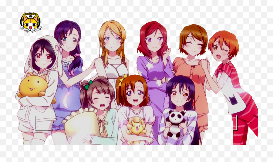 Png - Love Live Pijama Party Love Live Sleepover Episode,Love Live Png