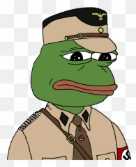 Sad Nazi Pepe Png - Nazi Pepe,Pepe Frog Png