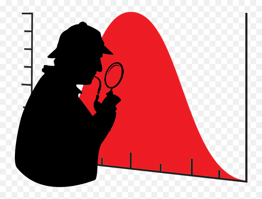 Download Sherlock Holmes And The Bell Curve - Sherlock Sherlock Holmes Silhouette Transparent Png,Bell Curve Png