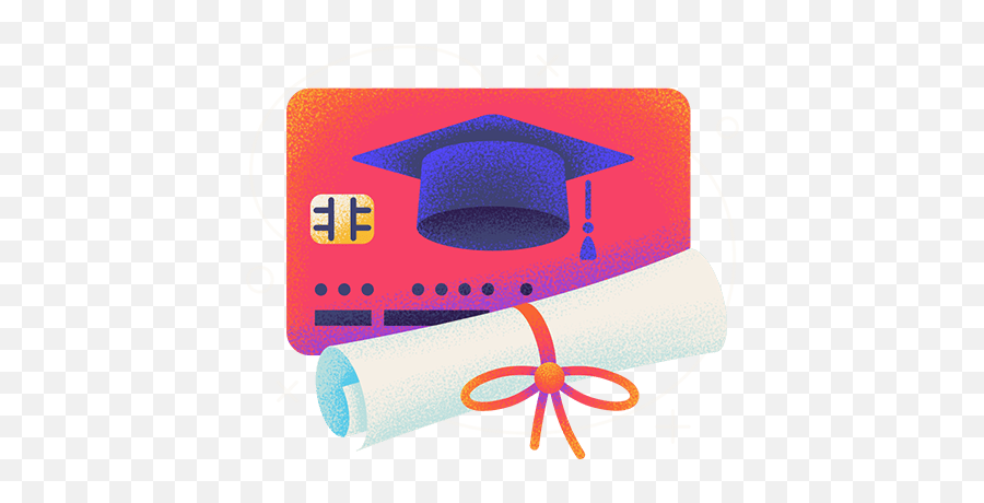 Best Credit Cards For Recent College Graduates 0 Annual Fees - Square Academic Cap Png,Scroll To Top Icon