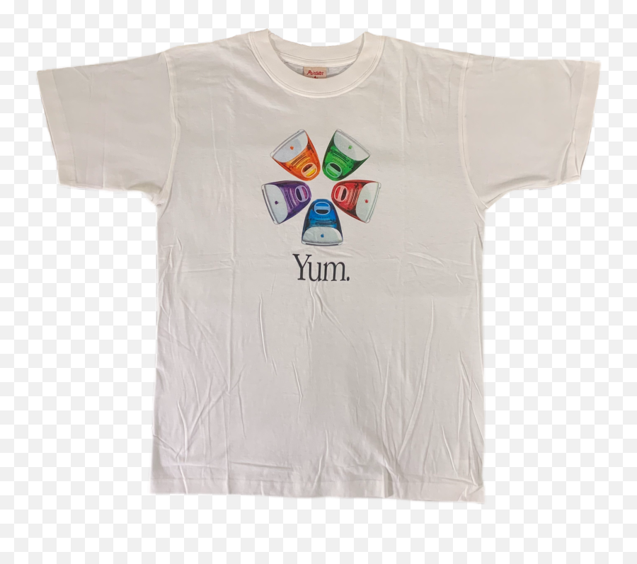 Vintage Apple Yum Think Different T - Shirt Yum Apple Product Shirt Png,Yum Icon