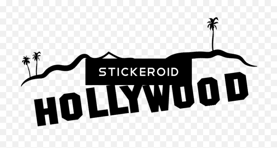 Download Hollywood Sign Movies - Silhouette Png,Movies Png