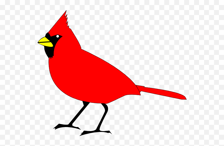 Cardinal Bird Clip Art N2 Free Image Download - Cardinal Clipart Png,Flying Bird Icon