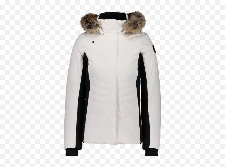 Womenu0027s Jacket - Shoplifestyle Obermeyer Tuscany White Ski Jacket Png,Icon Titanium Jacket