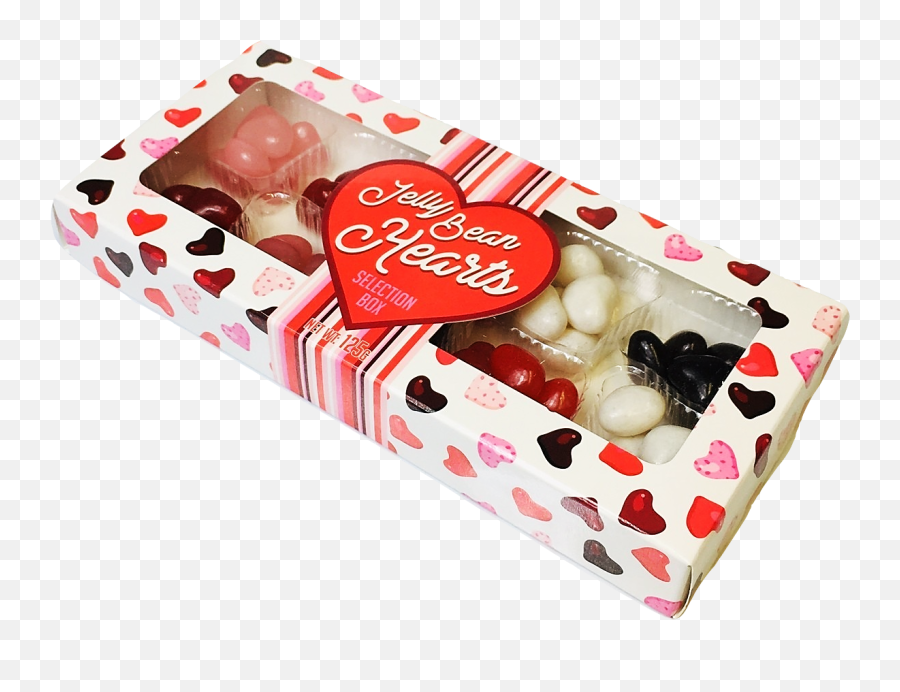 Jelly Bean Hearts Selection Box 1x125g - Jelly Bean Hearts Png,Jelly Beans Png