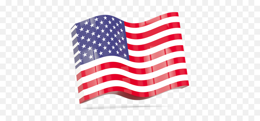Wave Icon Illustration Of Flag United States America - Clip American Flag Waving Png,Independence Day Icon