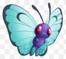 Pokemon 2012 Shiny Butterfree Pokedex - Pokemon Butterfly Png,Butterfree Png