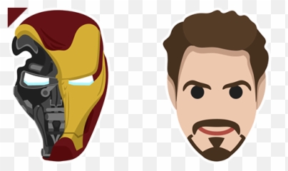 Iron Man Endgame Helmet Tony Stark Cursor U2013 Custom - Cartoon Png,Iron Man Helmet Png