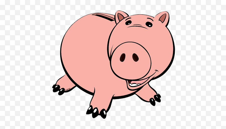 Toy Story Pig Clipart - Toy Story Hamm Cartoon Png,Pig Png