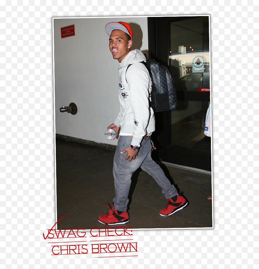 Swag Check Chris Brown U2013 Jordan Flight 45s U0026 Louis Png