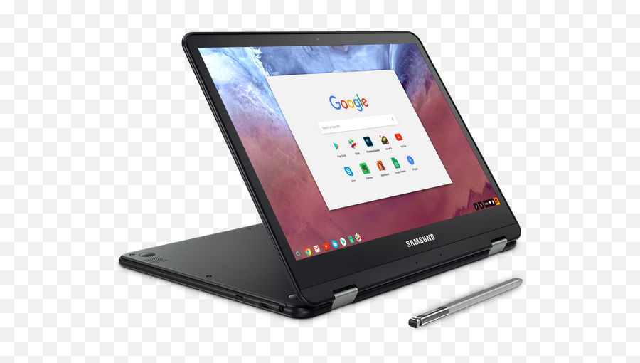 Samsung Chromebook Pro Brings Security - Laptop Plus Tablet Png,Chromebook Png