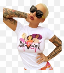 Download Amber Rose Png - Transparent Png Png Images Amber Rose Png,Beauty And The Beast Rose Png