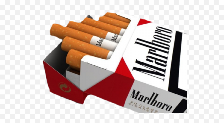 Download Hd Marlboro Cigarettes - Cigarette Pack Png,Cigarettes Png