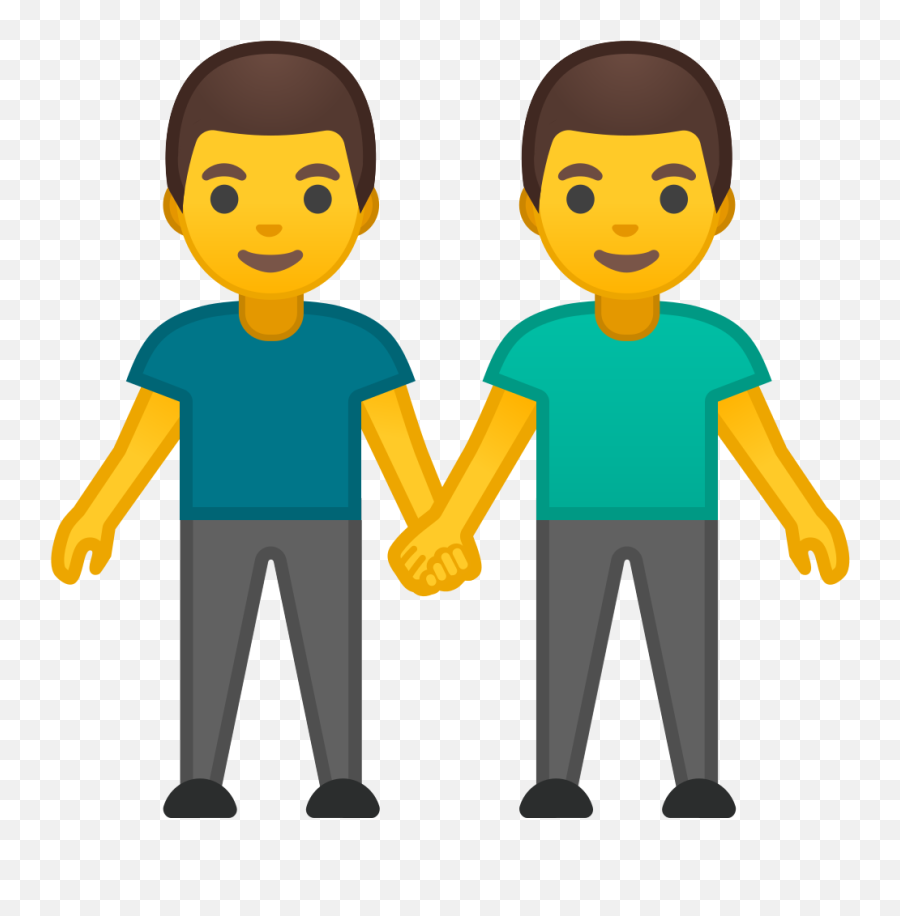 Two Men Holding Hands Icon - Man And Man Emoji Png,Family Emoji Png