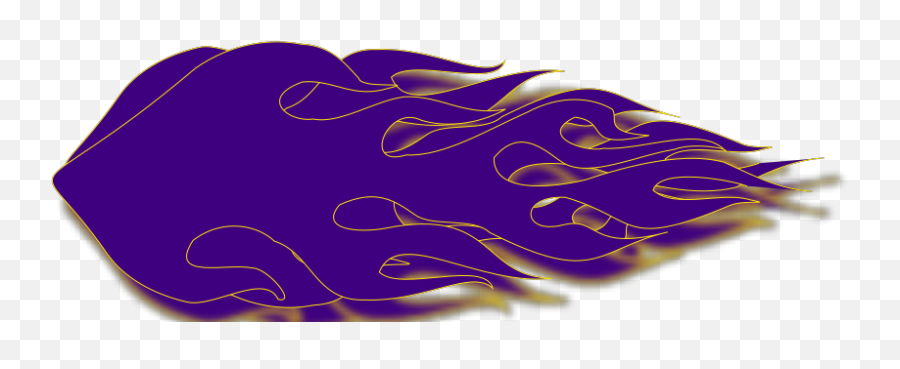 Right Side Blue And Purple Flame Png Svg Clip Art For Web - Illustration,Flames Clipart Png