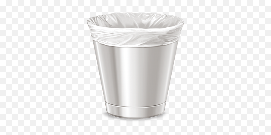 Small Garbage Bags - Small Trash Can With Trash Png,Trash Can Transparent