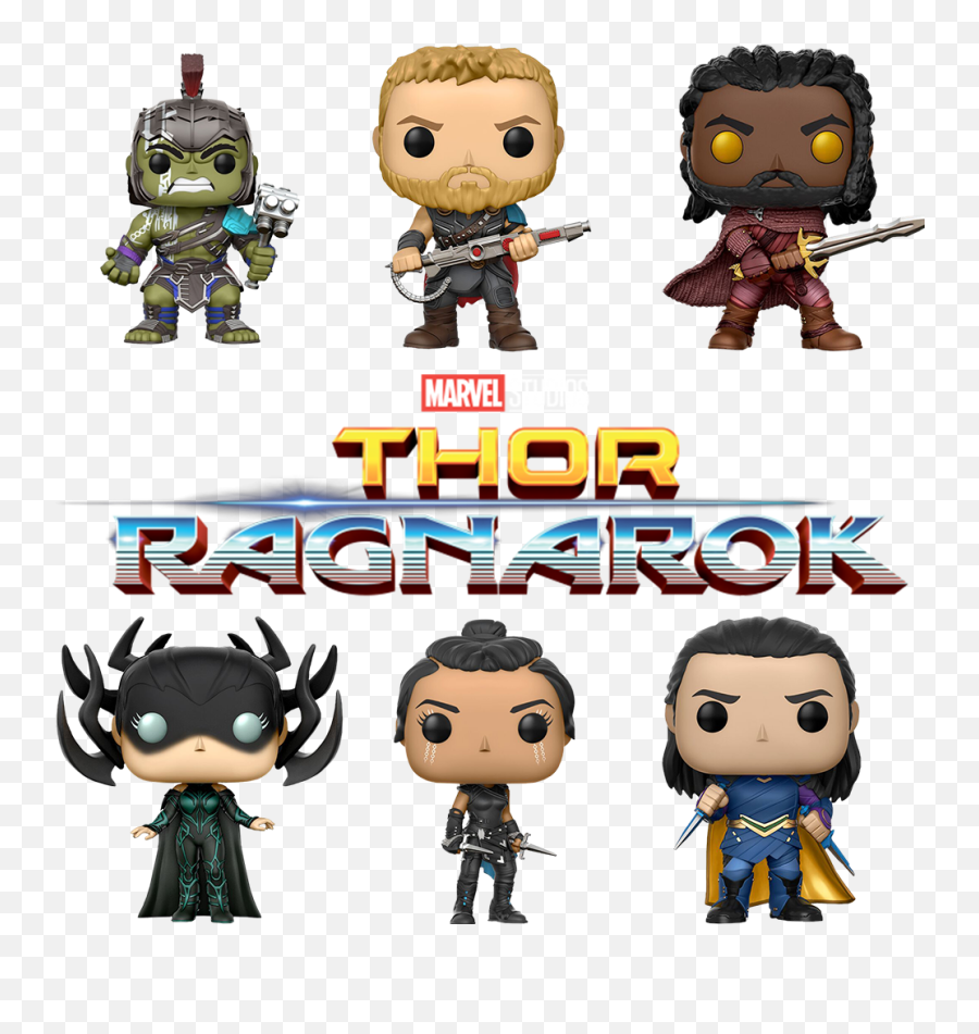Pop Marvel Set Thor Ragnarok - Funko Pop Thor Ragnarok Png,Thor Ragnarok Png