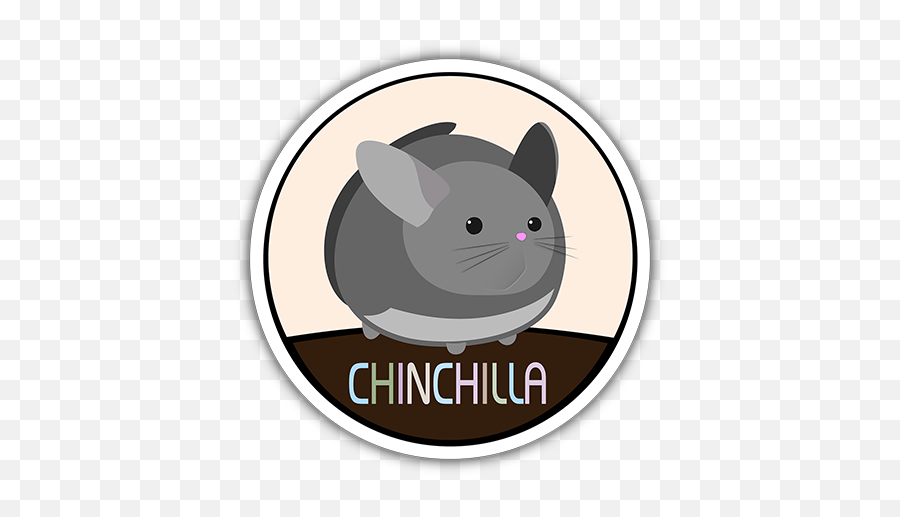 Chinchilla Sticker Premium Vinyl - Icon Png,Chinchilla Png