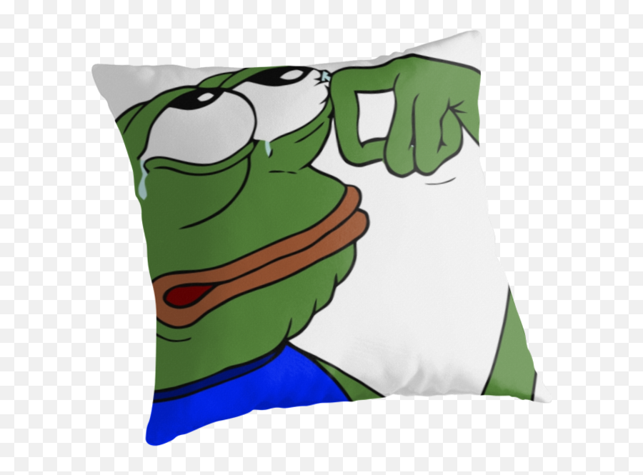 Pepe Crying Frog Meme - Pepe The Frog Wiping Tear Full Stickers Pepe La Rana Png,Pepe The Frog Transparent Background