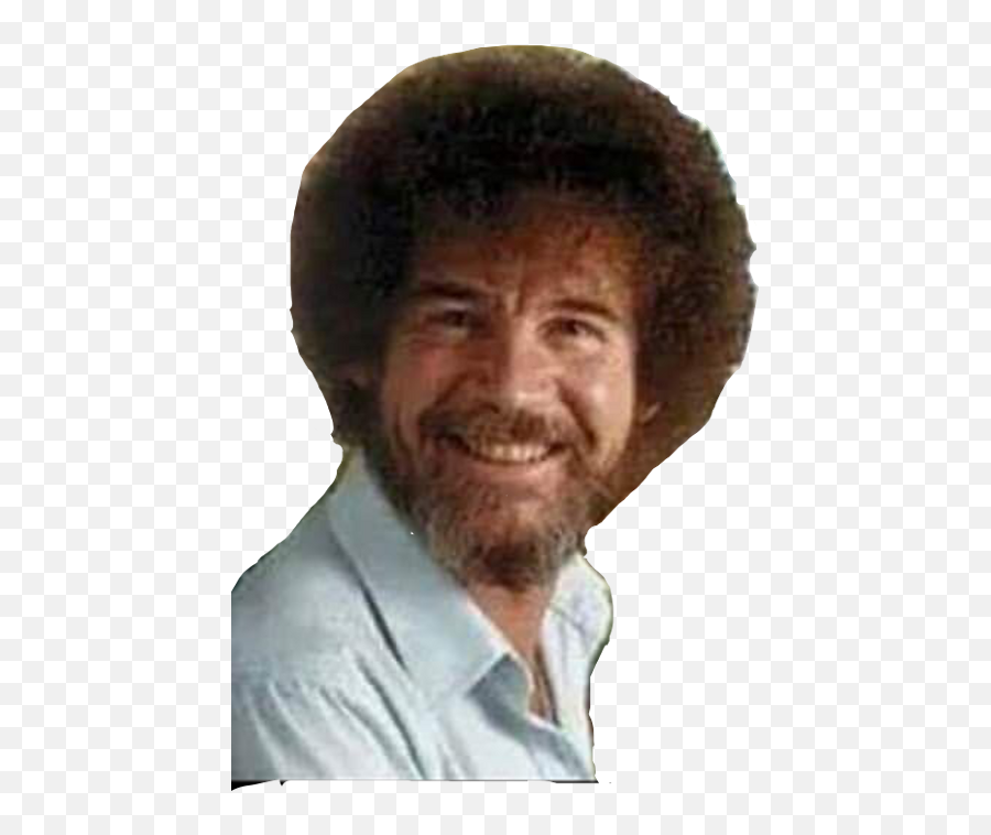 Bob Ross Png Image With No Background - Transparent Bob Ross Png,Bob Ross Png