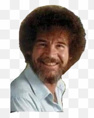 Bob Ross Png Image With No Background - Transparent Bob Ross Png,Bob Ross Png