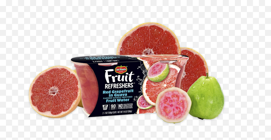 Download Fruit Refreshers Red Grapefruit In Guava Flavored - Grapefruit Cups Png,Grapefruit Png