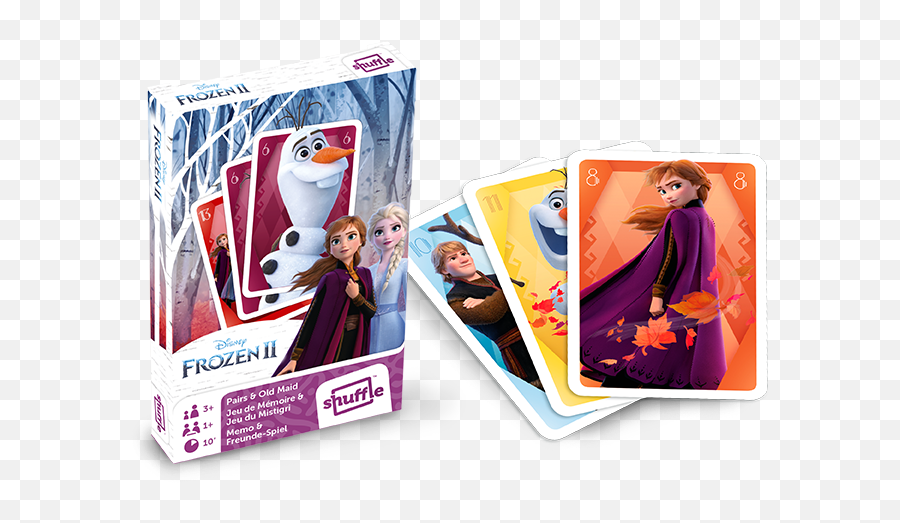 Shuffle Card Games - Cartoon Png,Frozen Characters Png