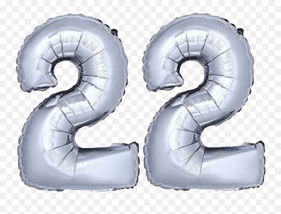 Png Globos 22 Numero Sticker Fiesta - Inflatable,Globos Png
