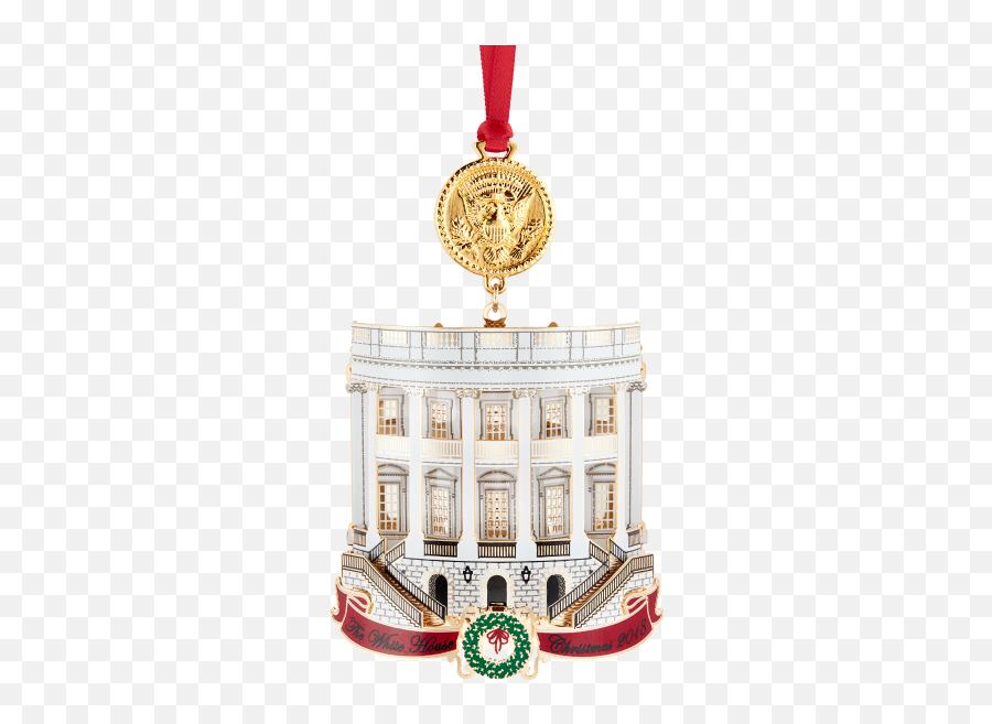 Official 2018 White House Ornament - White House Christmas Ornament 2018 Png,White House Transparent