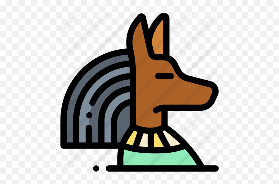 Anubis - Free Cultures Icons Cartoon Png,Anubis Png