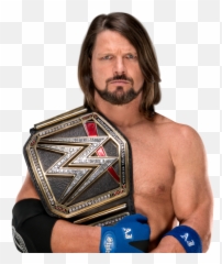 Wwe Championship Douglas Talk Wiki Fandom - Wwe Aj Styles Smackdown Tag Team Champions Png,Aj Styles Logo Png