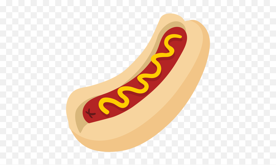 Hot Dog Color - Transparent Png U0026 Svg Vector File Hot Dog Png Vector,Hot Dog Clipart Png