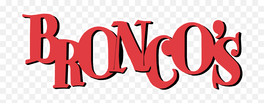 Broncos - Logowordonly3color Clip Art Png,Broncos Logo Images