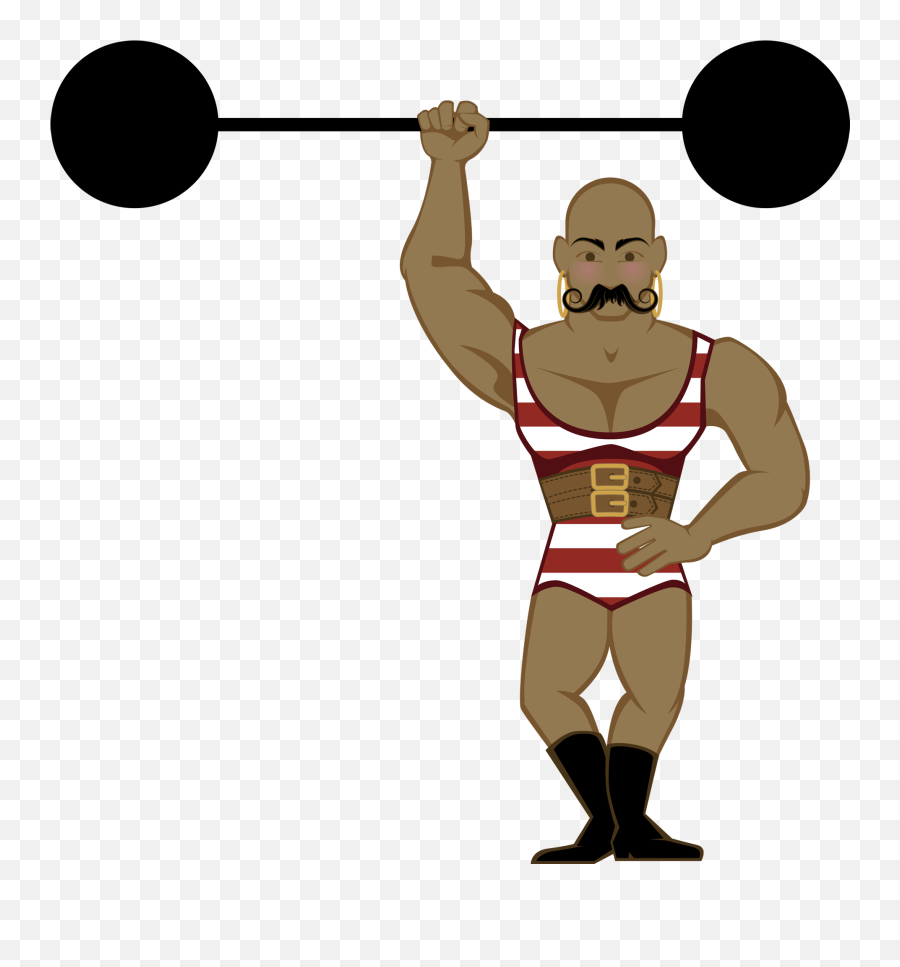 Strong Man Drawing - Strong Man In The Circus Png,Strong Man Png