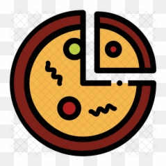Pizza Slice Icon - Dot png
