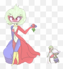 Pokemon Fusions Roserade Gardevoir Fusion Pokécharms - Roserade Gardevoir Fusion Png,Gardevoir Png